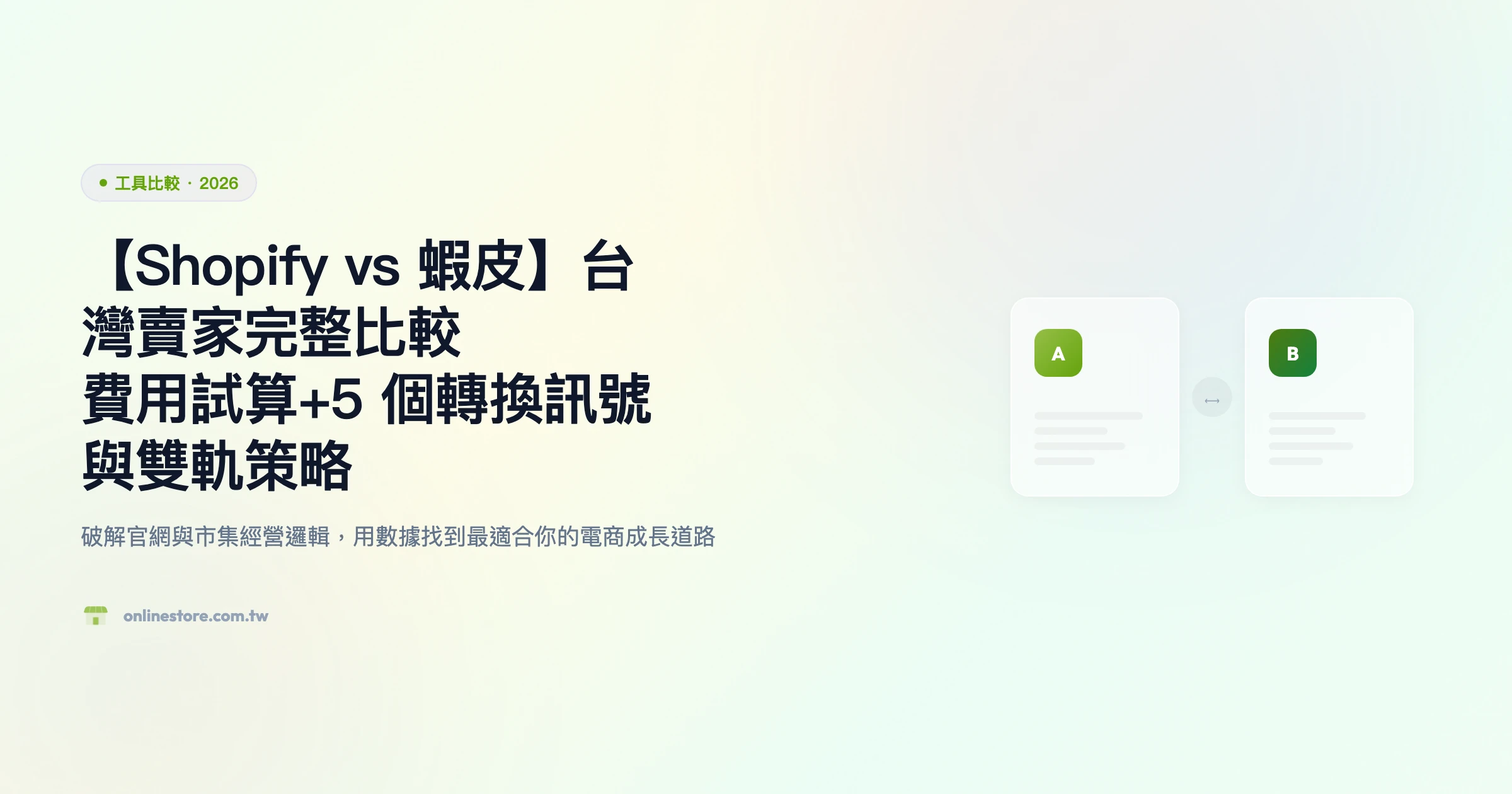 Shopify vs 蝦皮 工具比較精選圖片